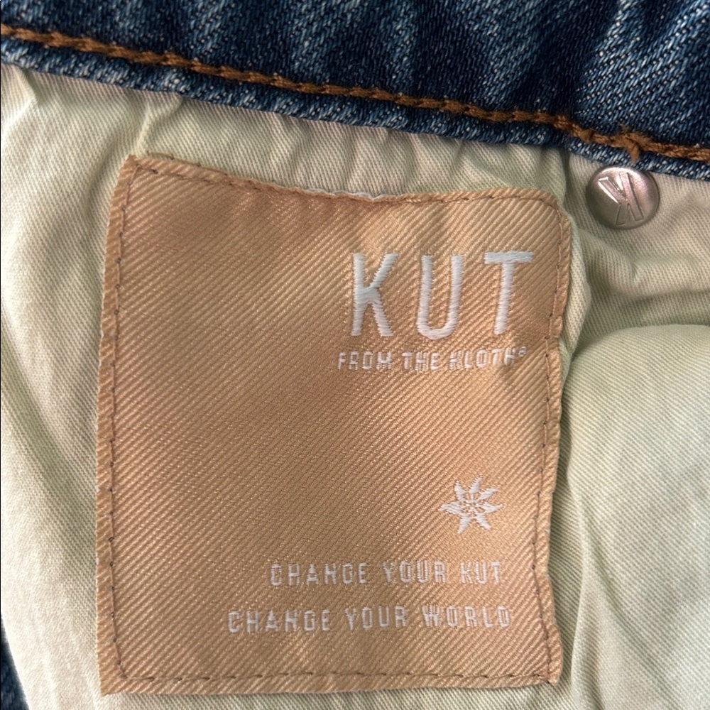 Like new - KUT From The KLOTH ‘Jen’ Denim Skirt - Picture 7 of 16